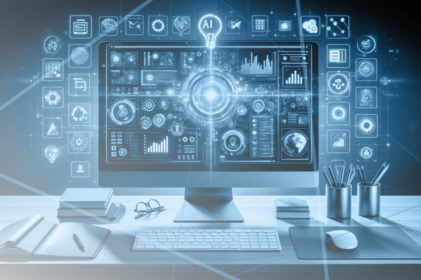 IA en Power BI, análisis de datos, transformación digital, software a medida, desarrollo web, marketing online, seguridad de datos, ecommerce