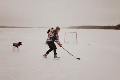 La feroz madre de hockey que protestó en el hielo