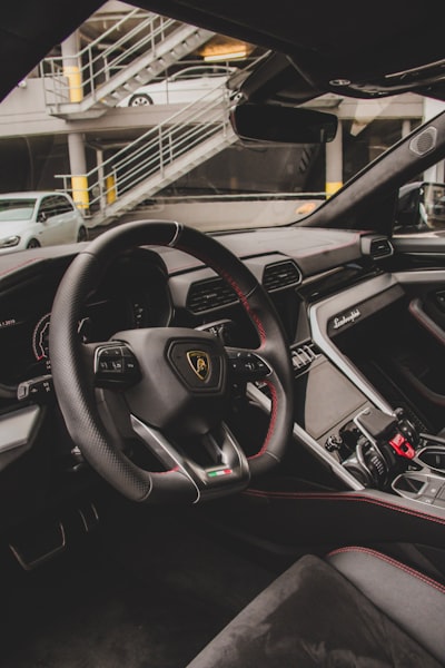 El interior de lana de Lamborghini Ad Personam
