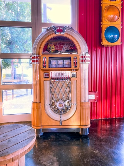 Máquina de música de la década de 1940