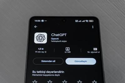 Modos de visualización en ChatGPT