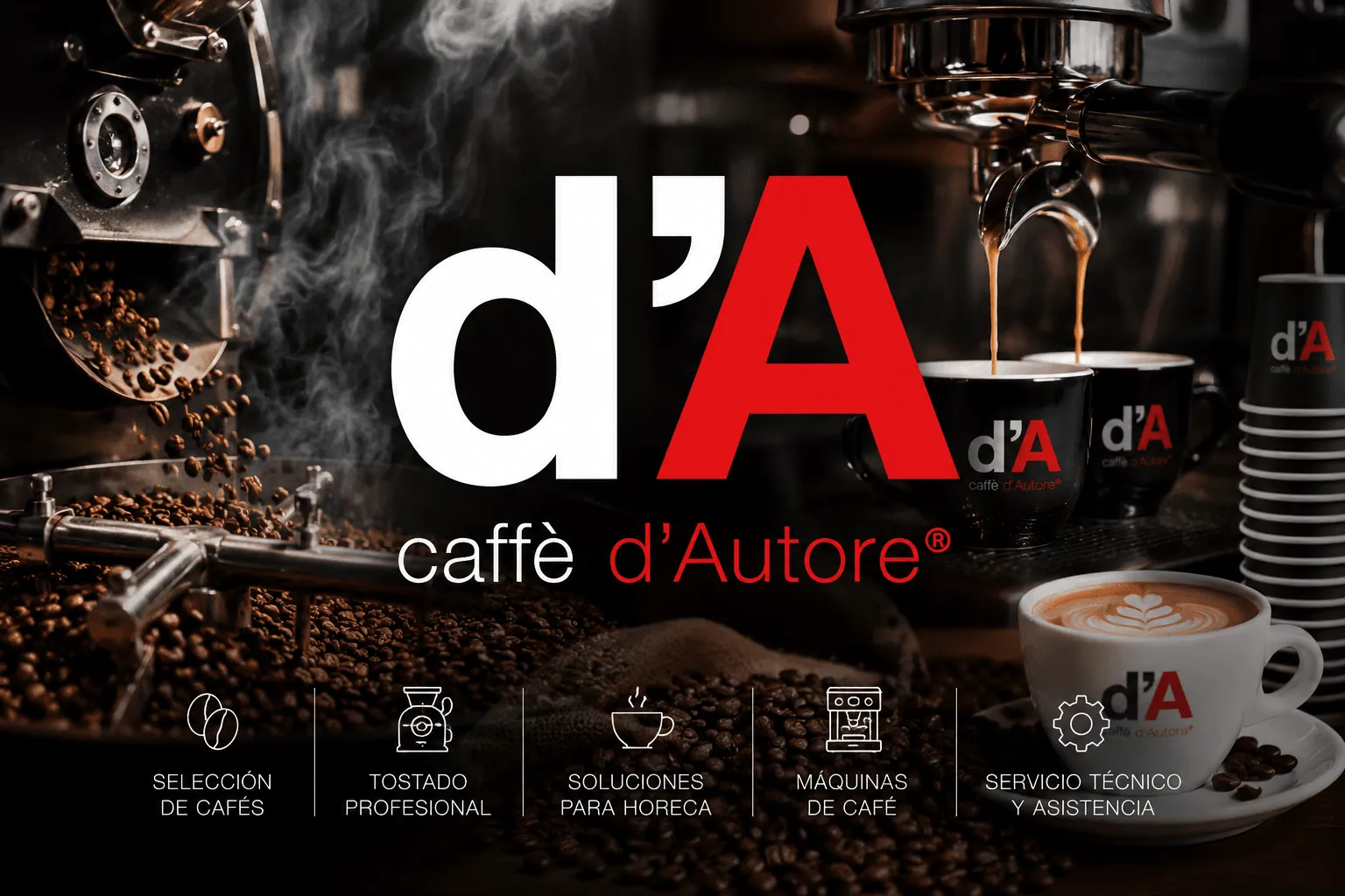CAFÉ D´AUTORE - Aplicación para gestión técnica, asistencia, recambios y reparaciones