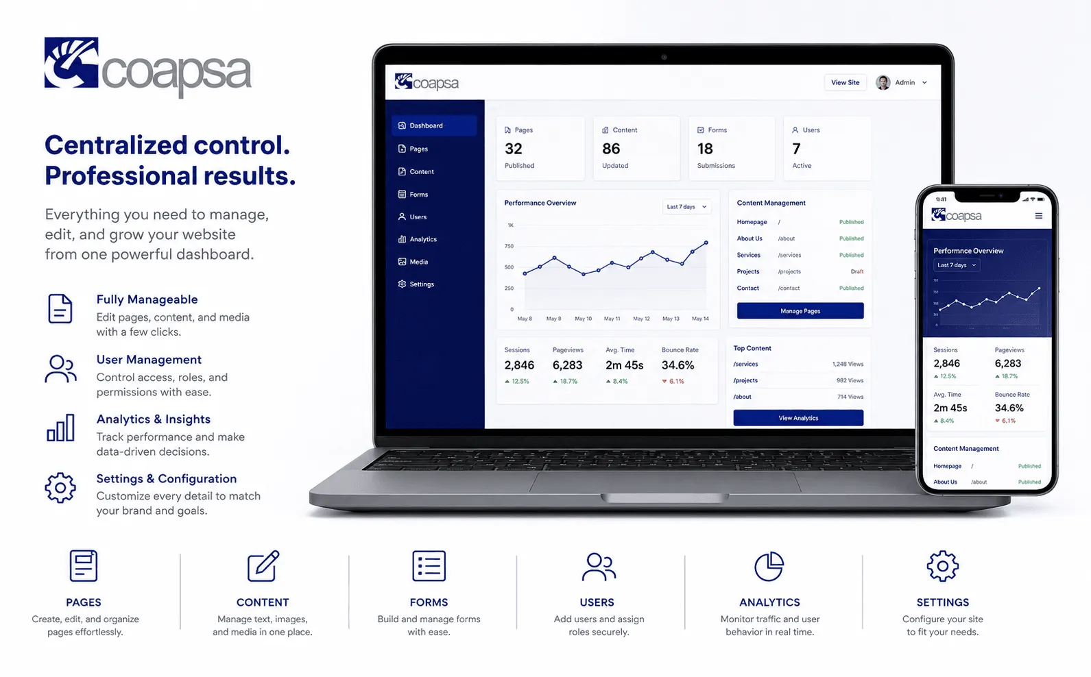 COAPSA — Web corporativa totalmente gestionable — Galeria 2