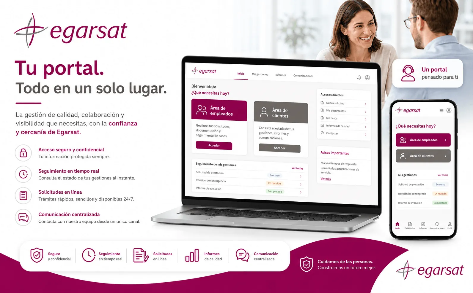 Egarsat — Gestión centralizada de calidad para hospitales y entidades — Galería 1