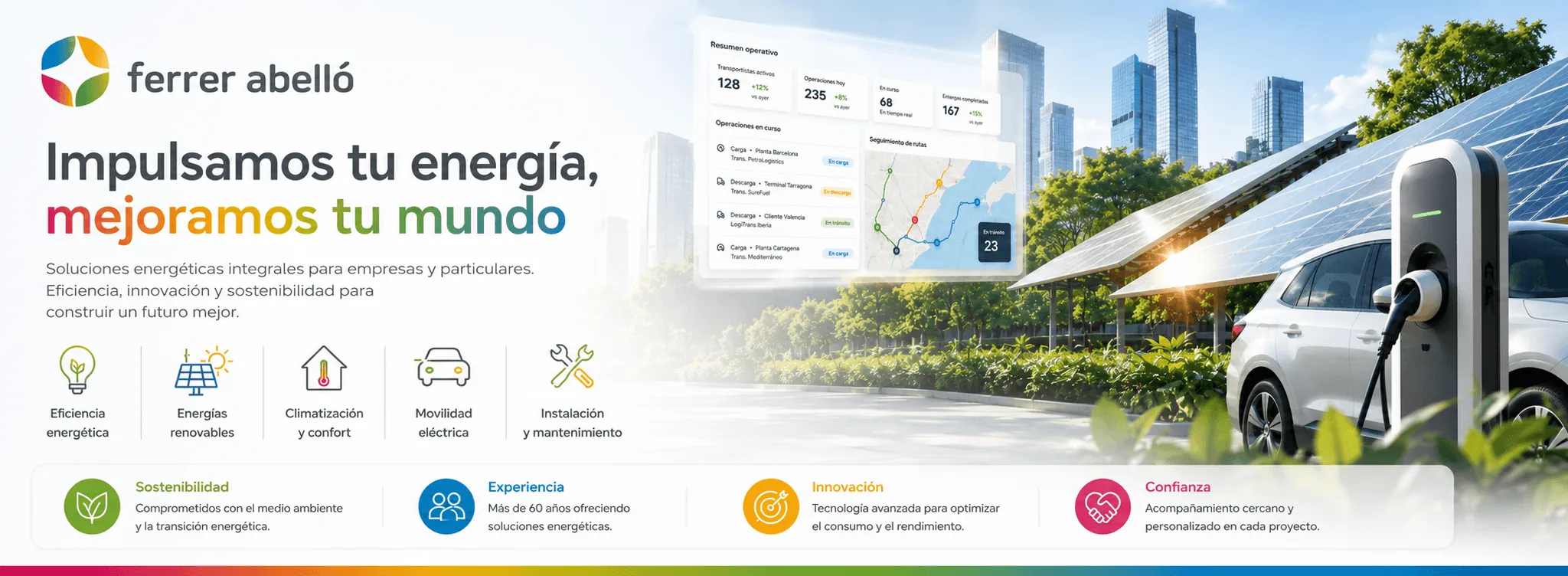 Ferrer Abelló — Gestión conectada del transporte y las operaciones de descarga — Galeria