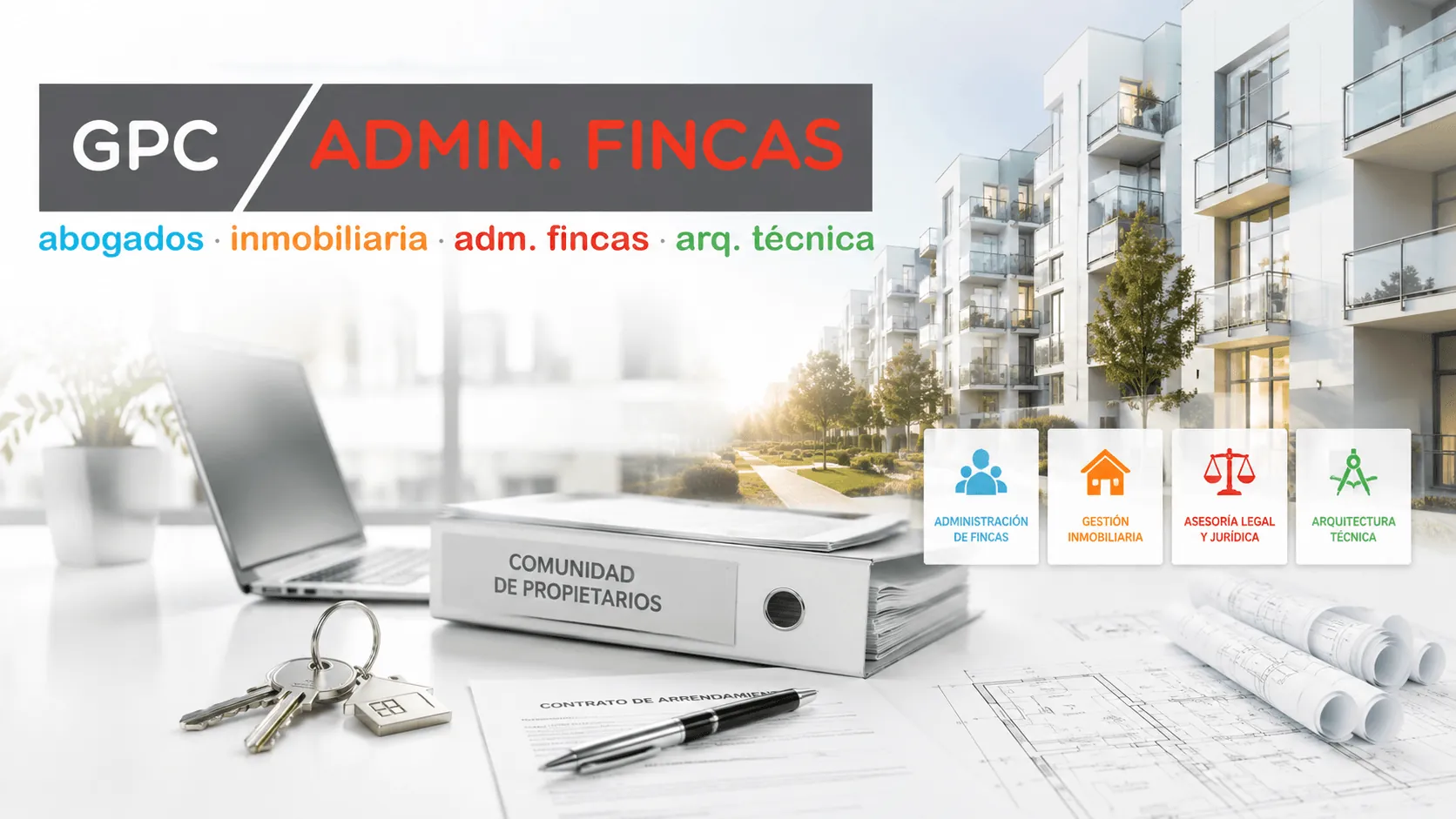 GPC Admin. Fincas — Plataforma integral para la gestión de comunidades