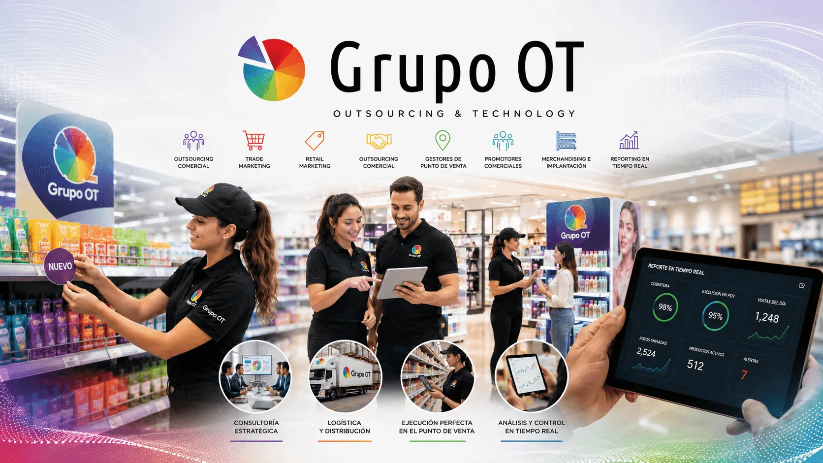 Grupo OT — Gestión GPV, servicios externalizados e inteligencia de producto