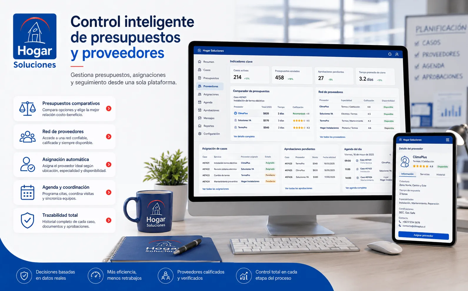 HOGAR SOLUCIONES - Plataforma gestión integral reparaciones — Galeria 1