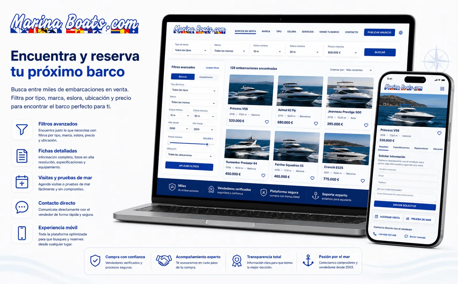 Marina Boats — Marketplace internacional para la compraventa de embarcaciones — Gallery 1