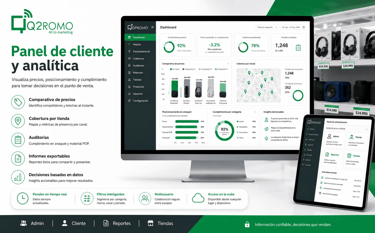 Q2PROMO — Plataforma GPV para gestión inteligente del punto de venta — Galeria 2
