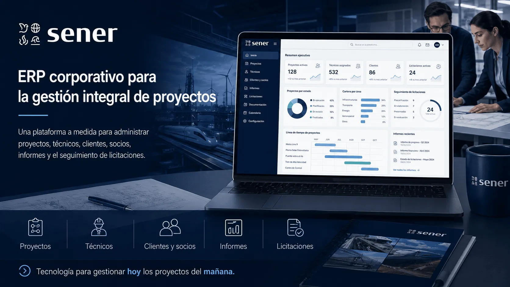 SENER — ERP corporativo para la gestión integral de proyectos