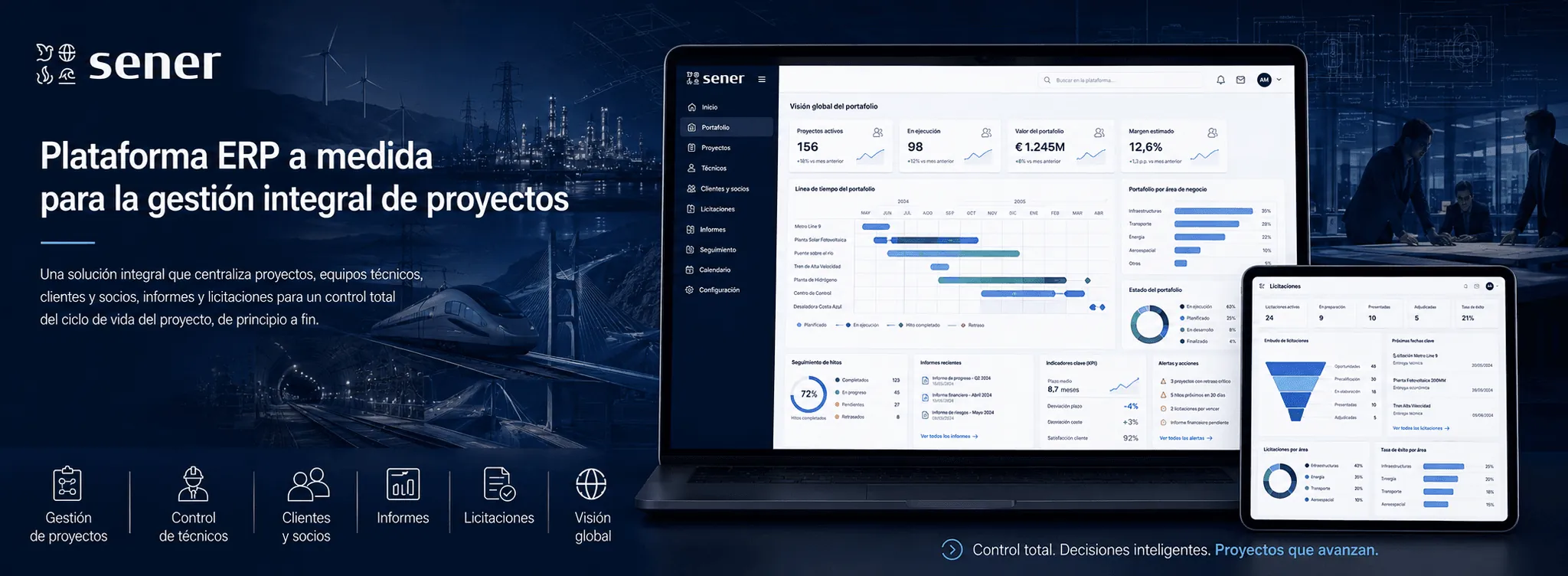 SENER — ERP corporativo para la gestión integral de proyectos — Galeria