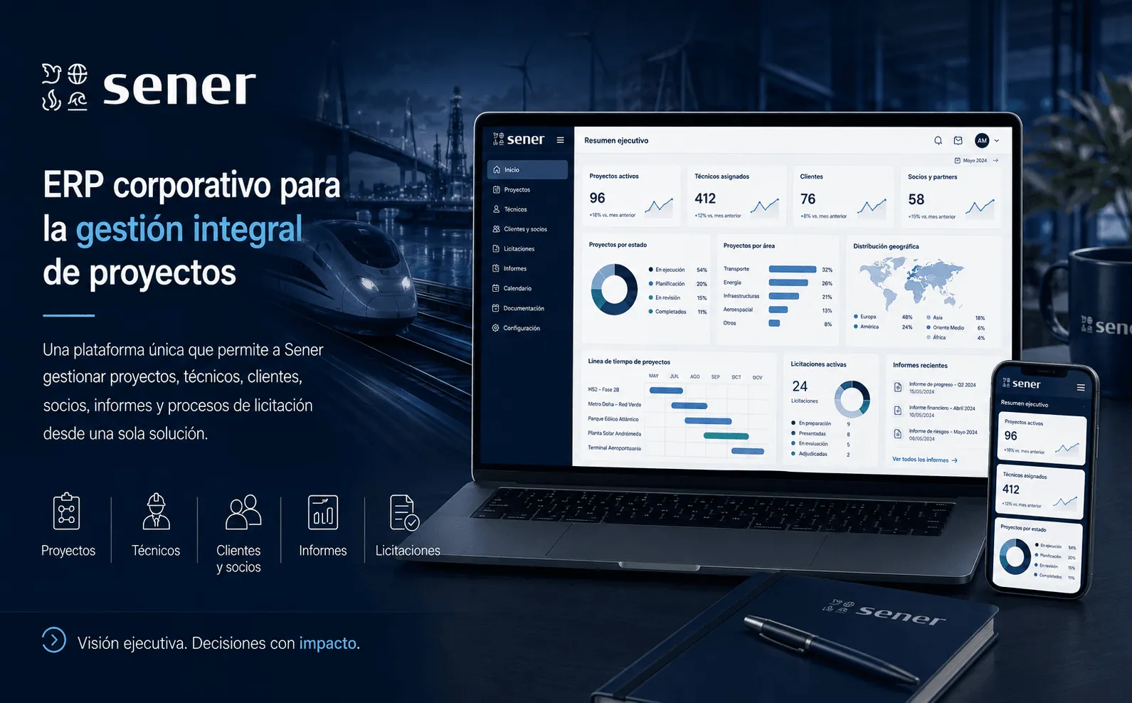 SENER — ERP corporativo para la gestión integral de proyectos — Galeria 1