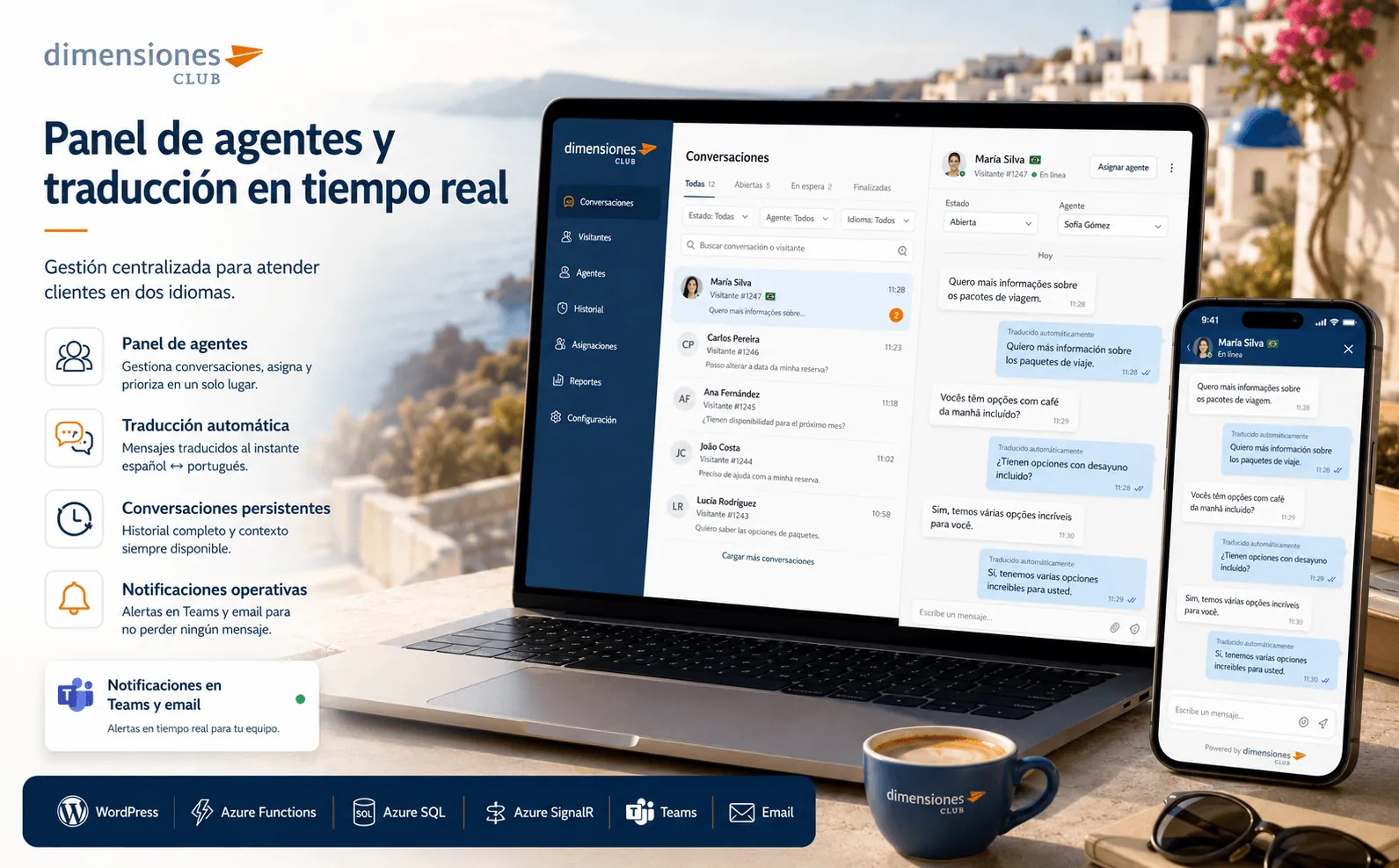 Dimensiones Club – Atención al cliente sin fronteras — Galería 1